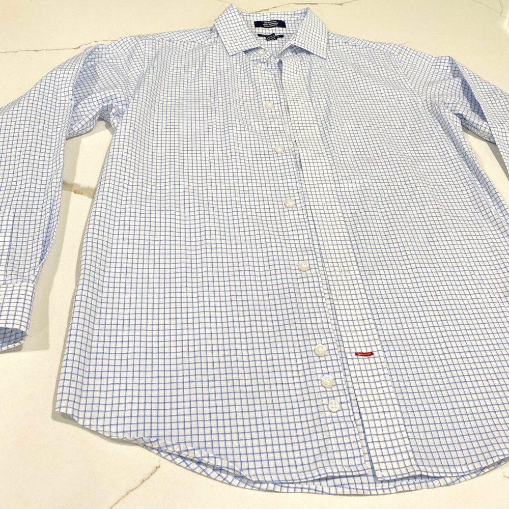 Tommy Hilfiger Boys Long-Sleeve Button-Up Shirt